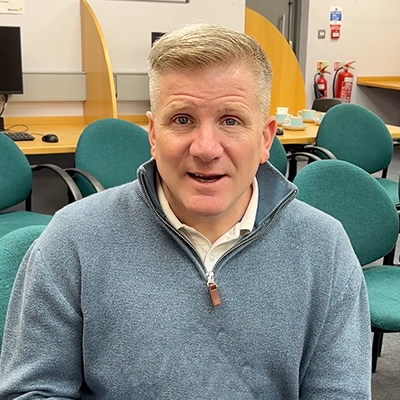 Photo of Chris Quinn, NI Commissioner for Children and Young People