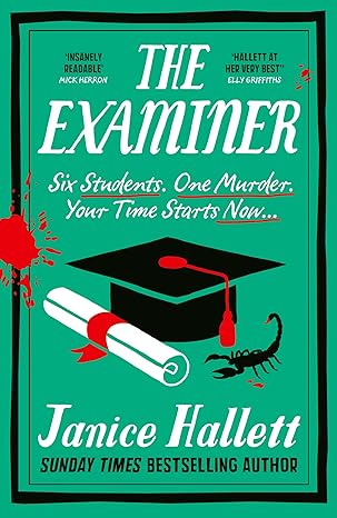 Book cover of The Examiner by Janice Hallett
