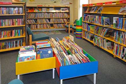Strathfoyle Library interior