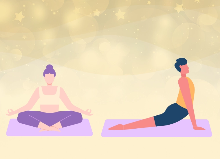 Highlight tile showing Online Yoga taking place in 2026