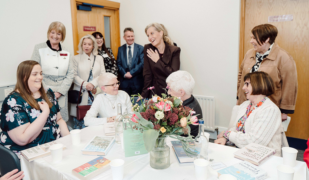 Her Royal Highness The Duchess of Edinburgh attends the Graduation Ceremony for the Women in Leadership Programme at Randalstown Library