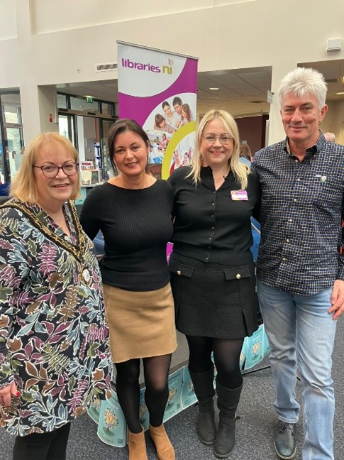 Jo Spain, Pete, Danielle Thomas and Julie Gilmour