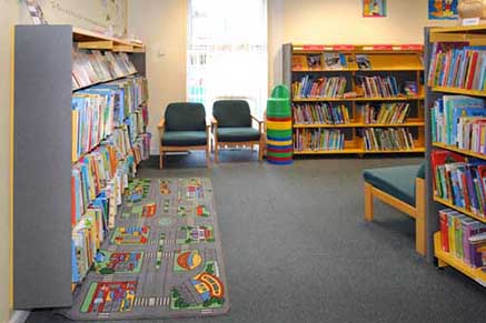 Strathfoyle Library interior