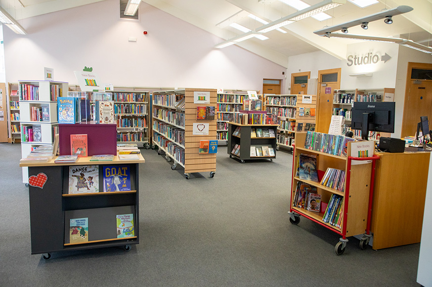 Cregagh Library Interior