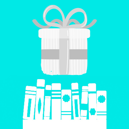 An picture of a Christmas present