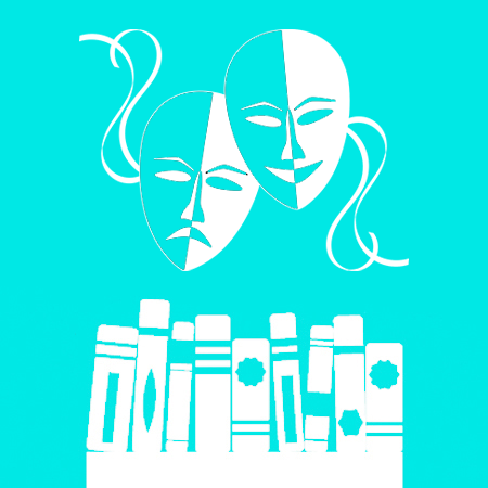 Icons of theatre masks