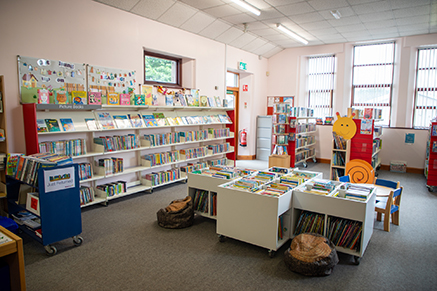 Portglenone Library Interior - children's section