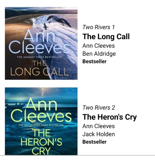 The Long Call And The Heron's Cry By Ann Cleeves