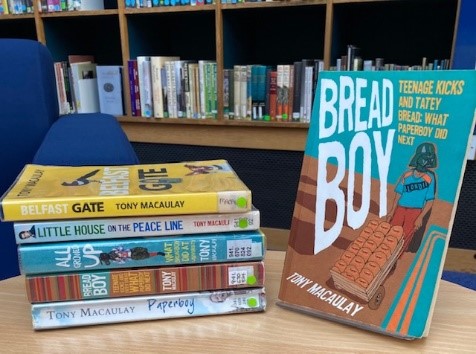 A collection of books written by Tony Macaulay