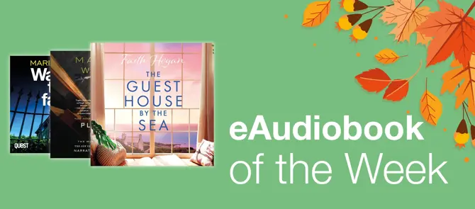 eAudiobook of the Week is The Guest House By The Sea by Faith Hogan