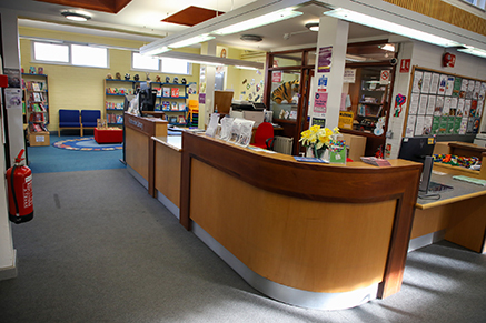 Rathcoole Library interior