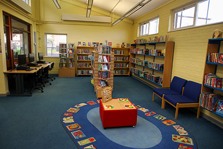 Rathcoole Library interior
