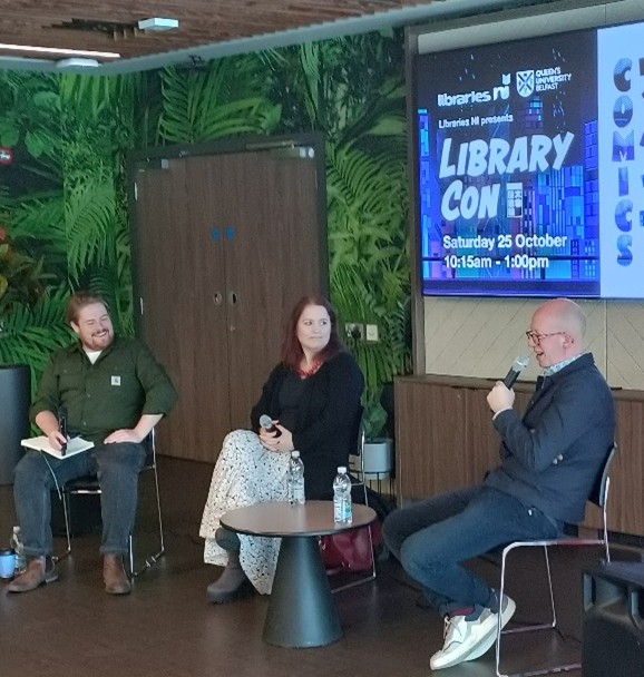 Piers Torday, R B Kelly and Peter Cinnamond Library Con