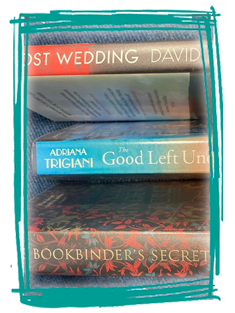 A photo of a stack of books