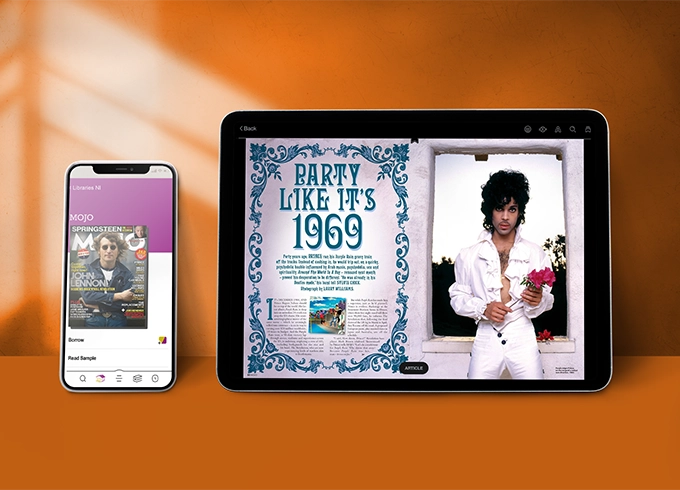 Feature tile showing digital e-Magazine of the Week is MoJo