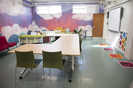 Rathcoole Library interior