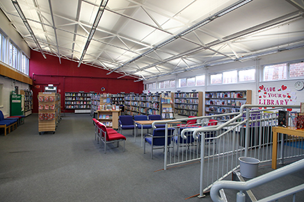 Rathcoole Library interior