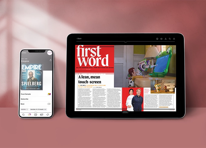 Feature tile showing Empire e-Magazine
