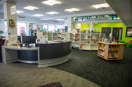 Dungannon Library Interior