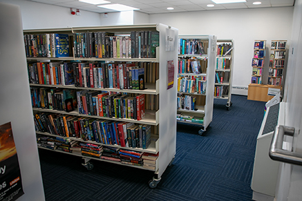 Ballynahinch Library interior