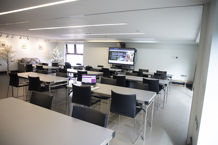 Study room inside Ranfurly House