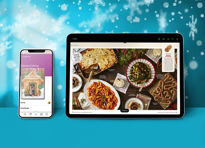 Feature tile showing e-Mag of The Week which is Country Living