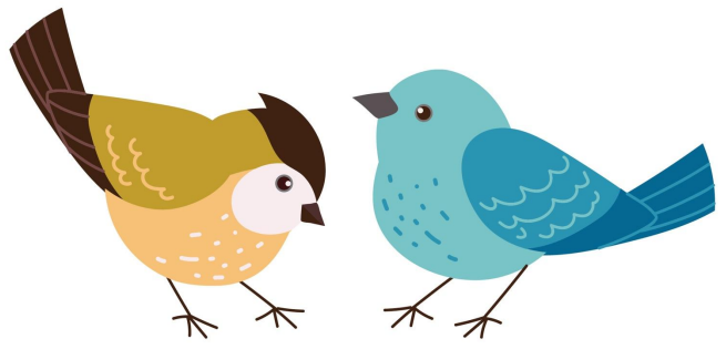 A picture of Two Little Dickie Birds