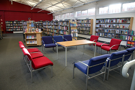 Rathcoole Library interior