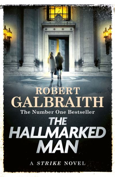 Book cover image of The Hallmarked Man by Robert Galbraith