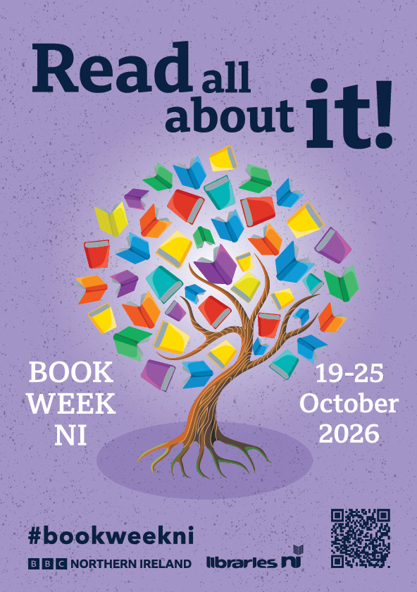 Book Week A4 Poster Purple
