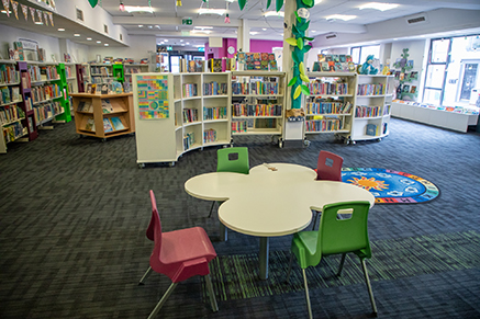 Dungannon Library Interior