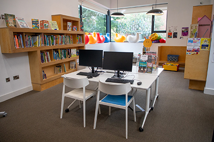 Moira  Library Interior
