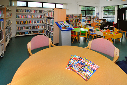 Finaghy Library Interior
