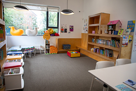 Moira  Library Interior