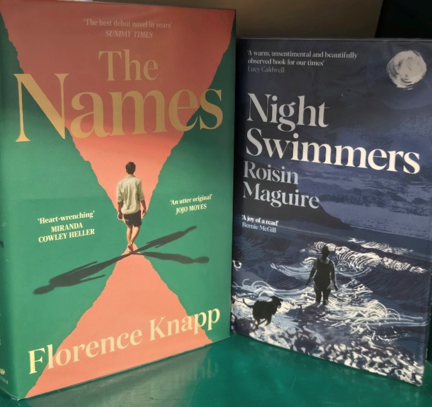 Books - The Names by Florence Knapp and Night Swimmers by Roisin Maguire