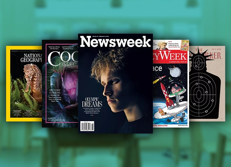 Highlight tile showing e-Magazines available to borrow on Libby