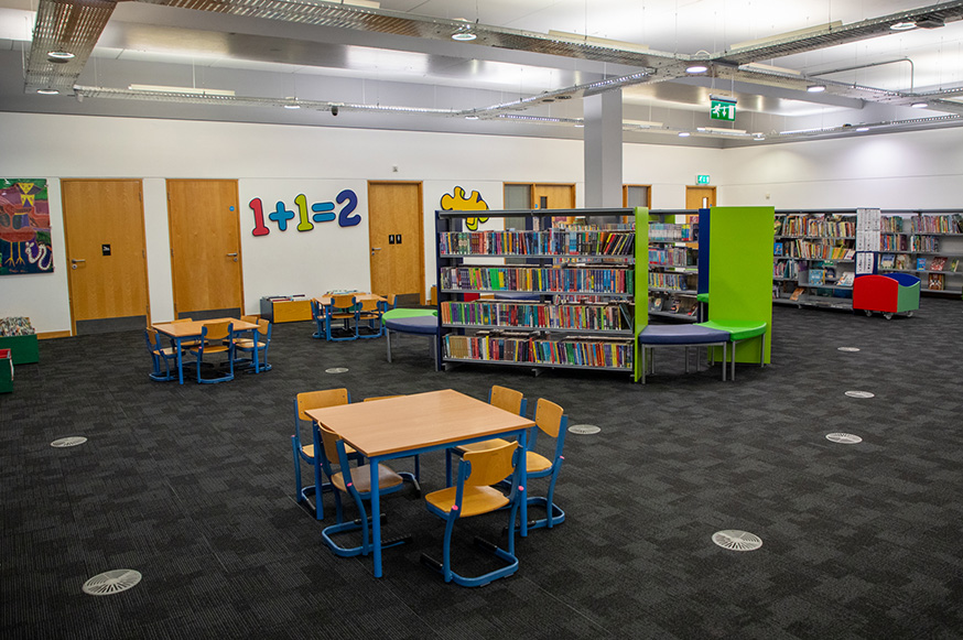 Lisburn City Library Interior - children's area